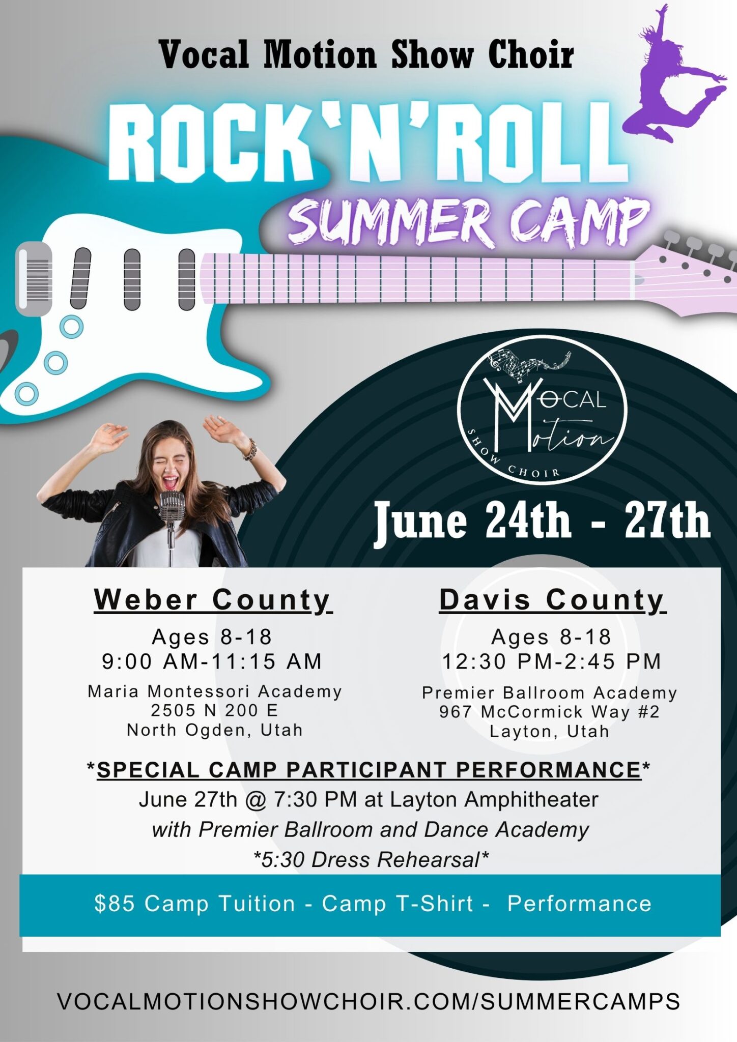 Summer Camps 2024 (Weber & Davis County) – Vocal Motion Show Choir